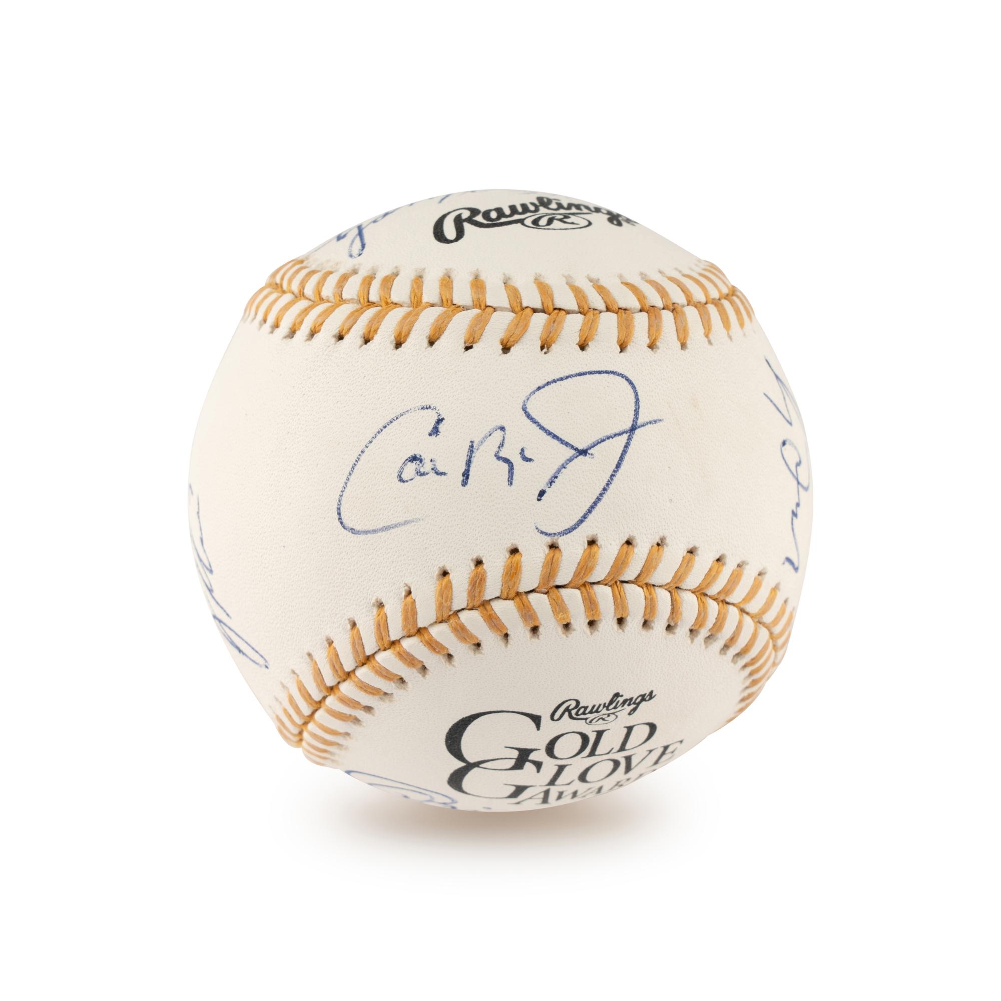 A Gold Glove Winners Multi Signed Autograph Baseball (Beckett Authentication Services)