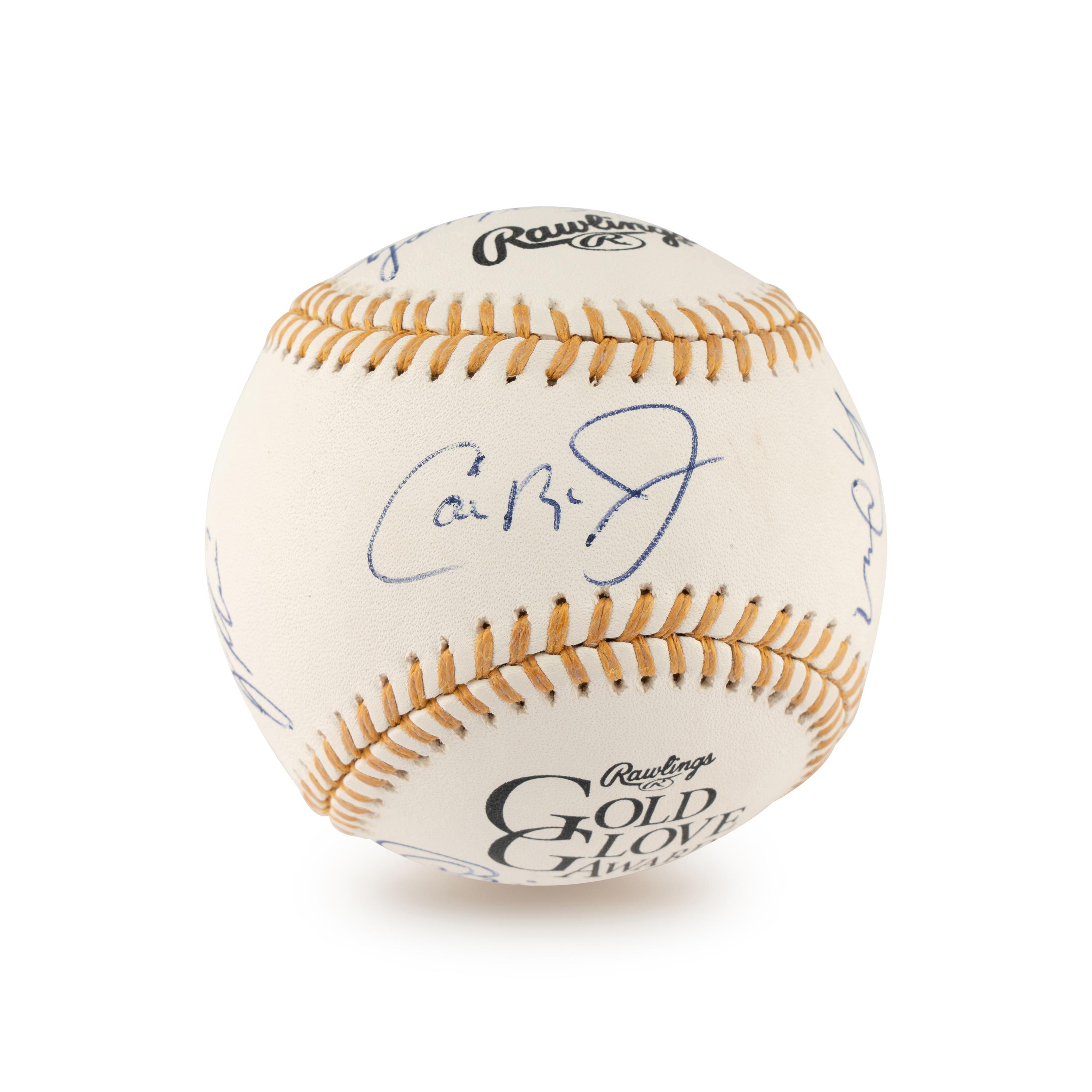 A Gold Glove Winners Multi Signed Autograph Baseball (Beckett Authentication Services)