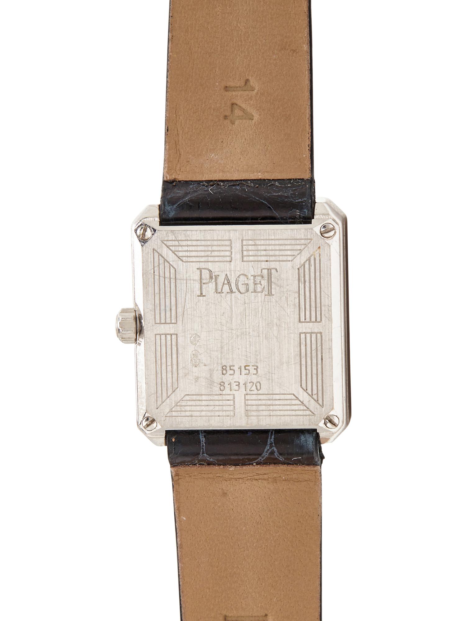 PIAGET, REF. 85153 18K WHITE GOLD WATCH