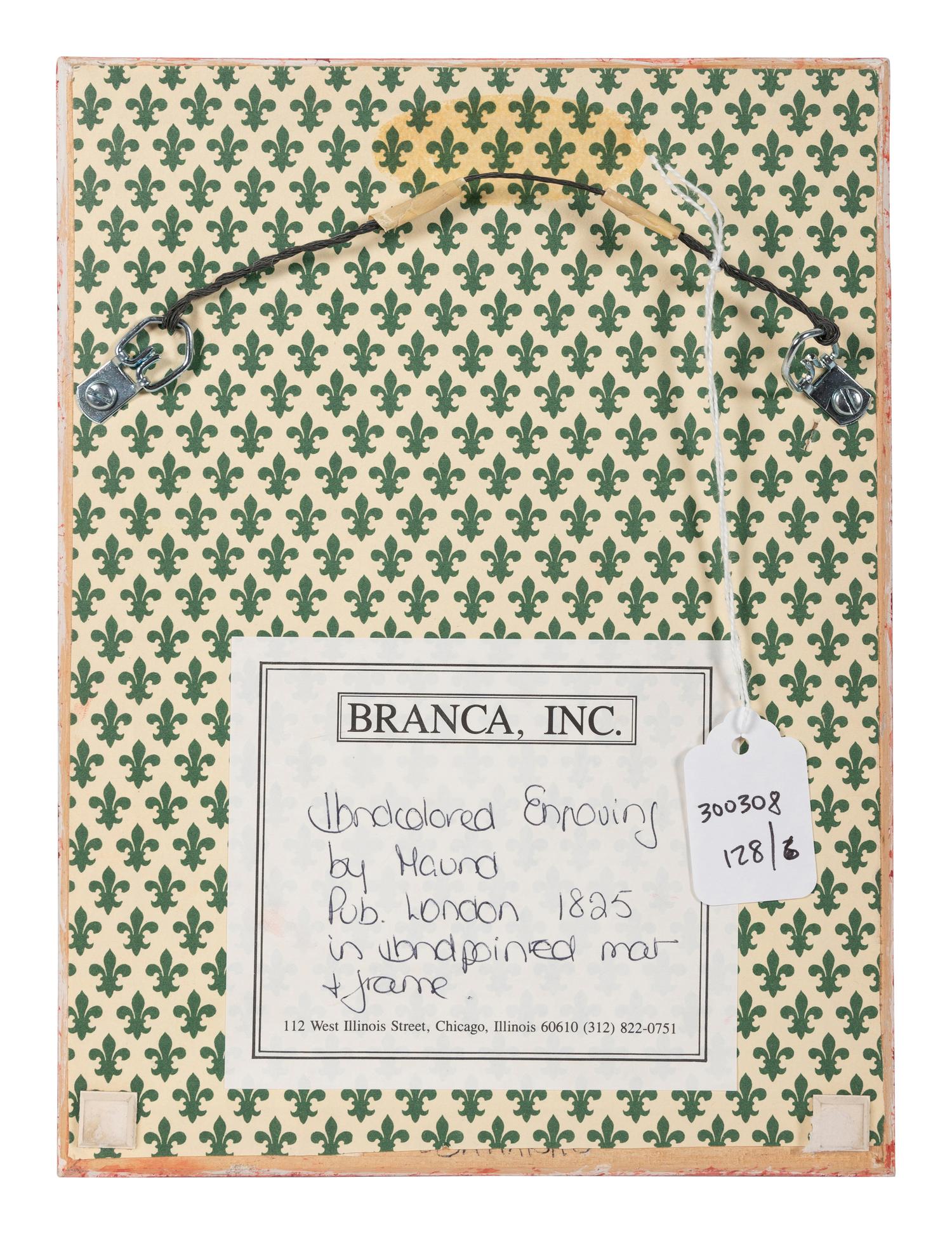 Six Hand-Colored Engravings