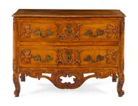 A French Provincial Walnut Commode