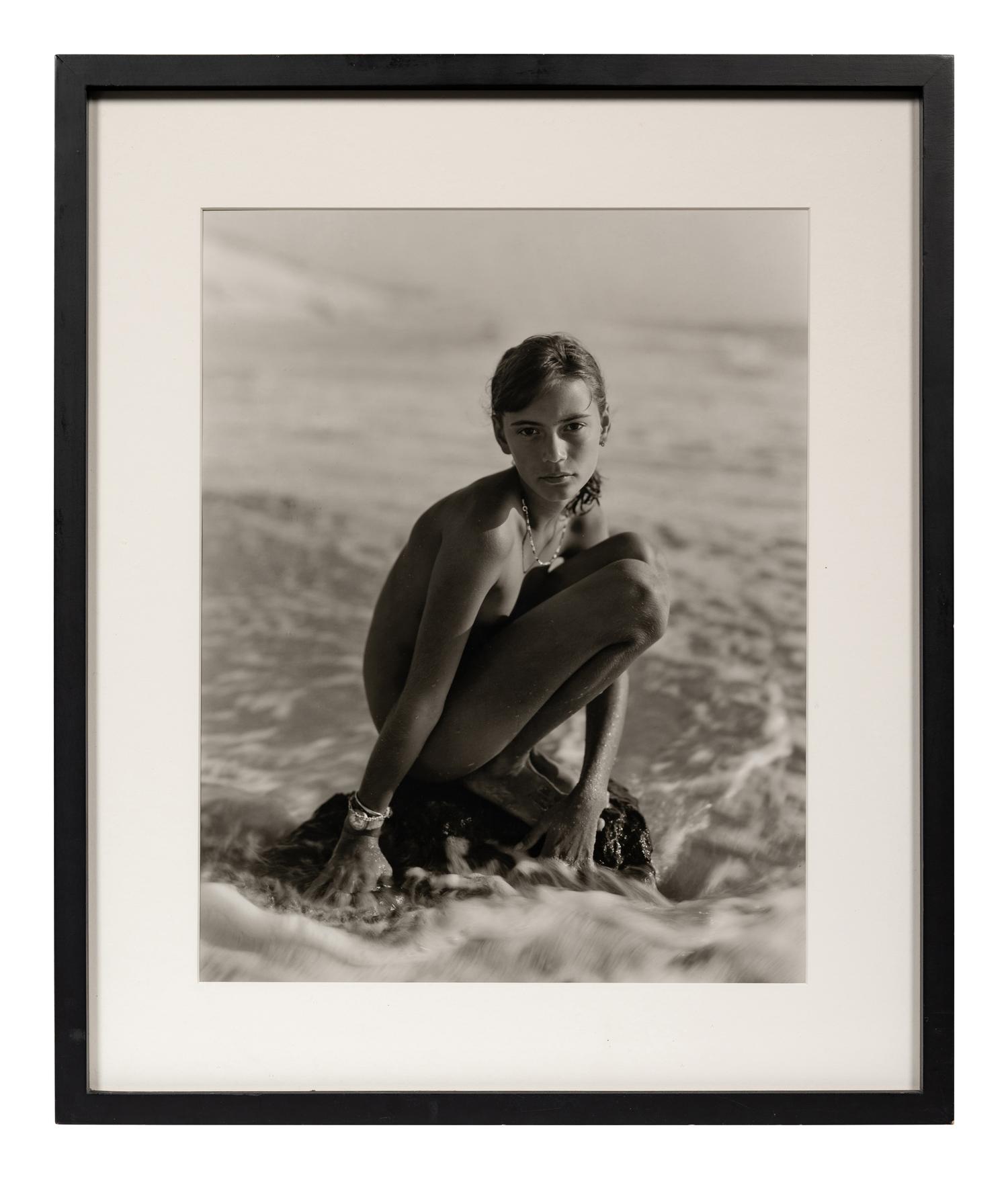 A pair of works ( Fanny, Montalivet, France, 1997 ; Marine, The Last Summer #2, Montalivet, France, 1987 )