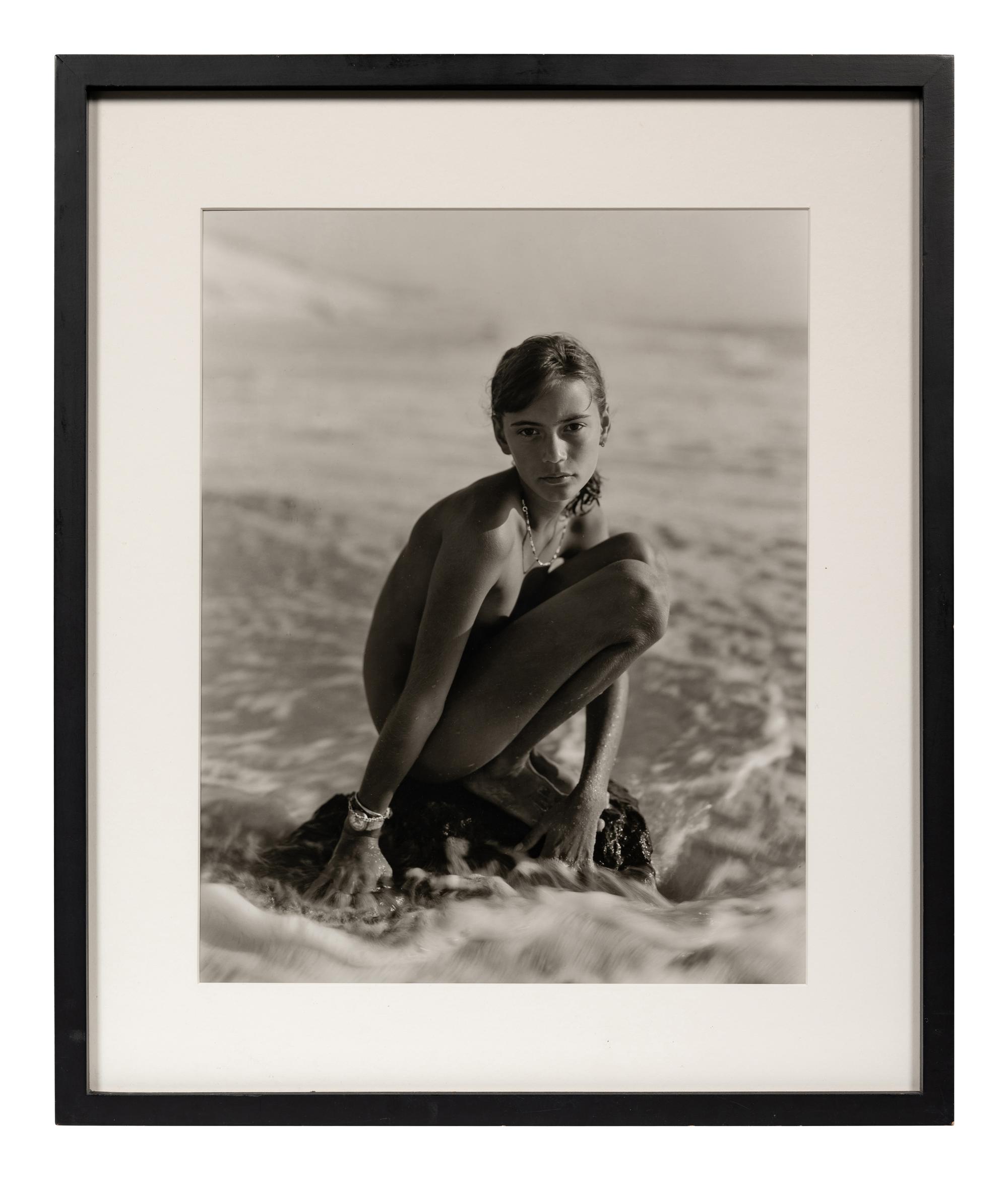 A pair of works ( Fanny, Montalivet, France, 1997 ; Marine, The Last Summer #2, Montalivet, France, 1987 )
