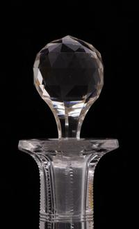A Group of Three Cut Glass Decanters