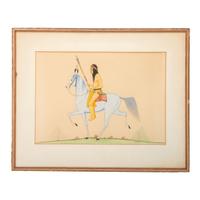 untitled, Warrior on Horseback