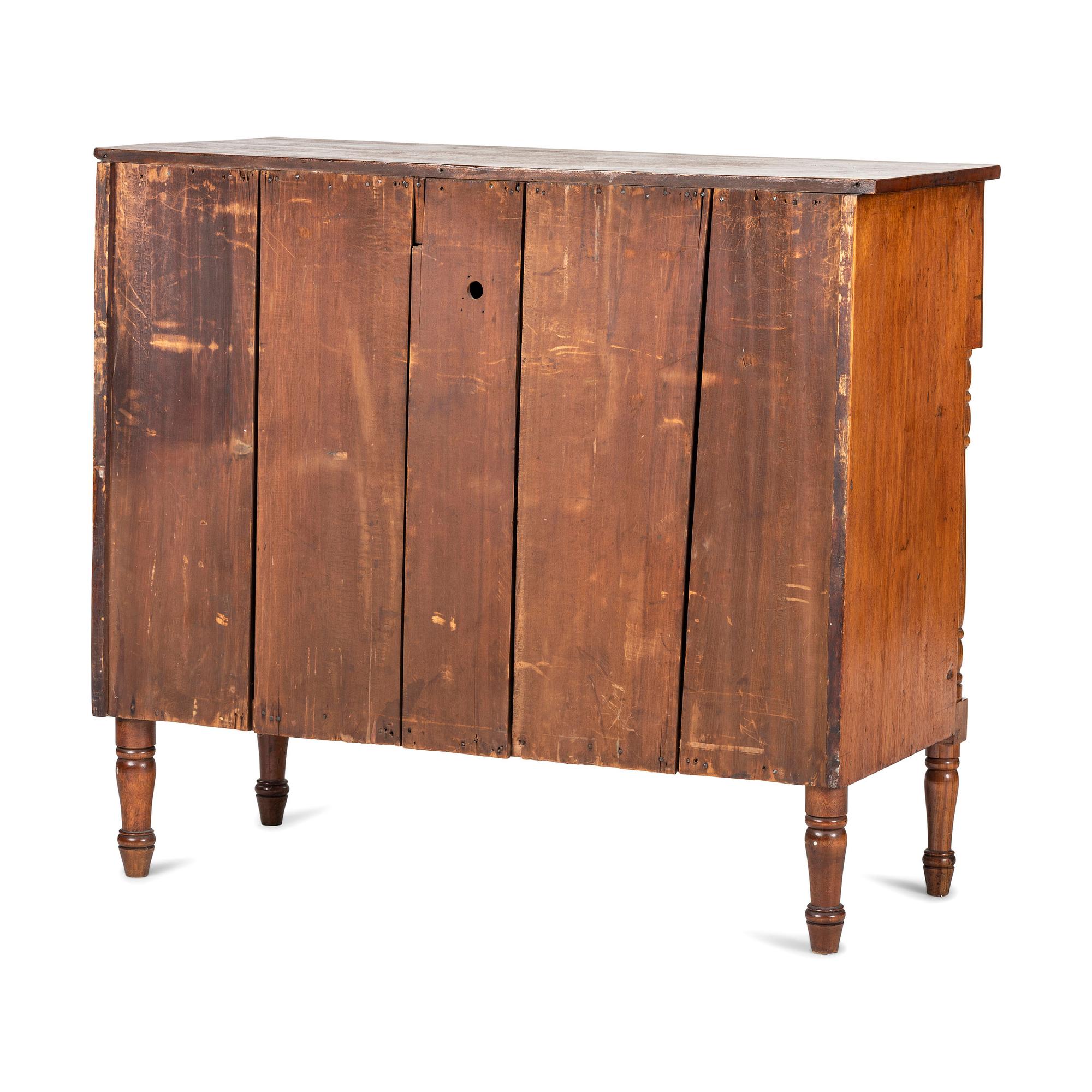 An Early Classical Bird's Eye Maple Chest of Drawers