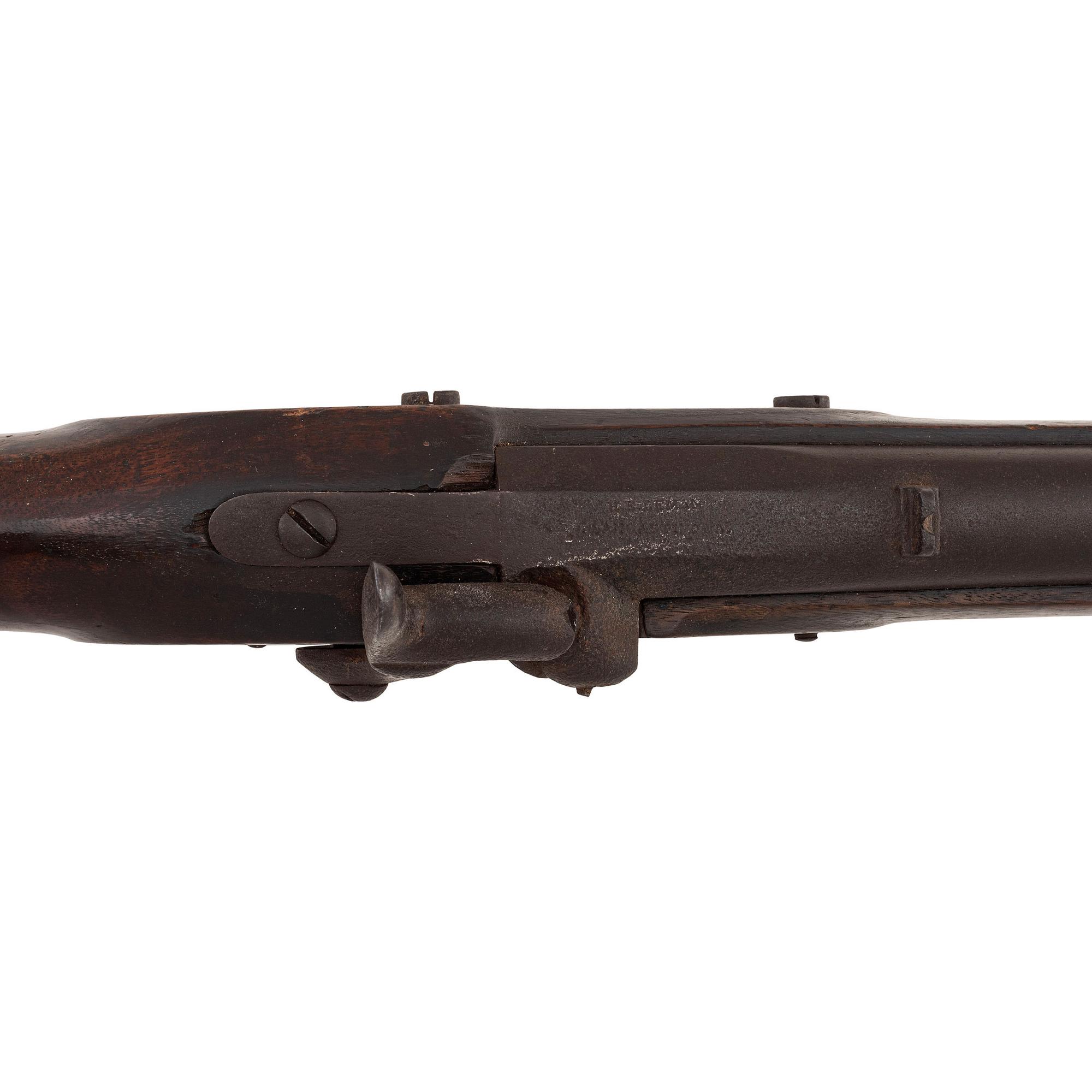 Extremely Rare Leman Civil War Era Percussion Militia Rifle