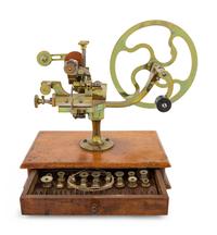A Brass and Steel Watch Maker's Rounding Up Tool