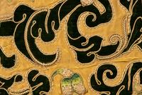 Two Textiles and One Pair of Gloves, 17th-18th Century
