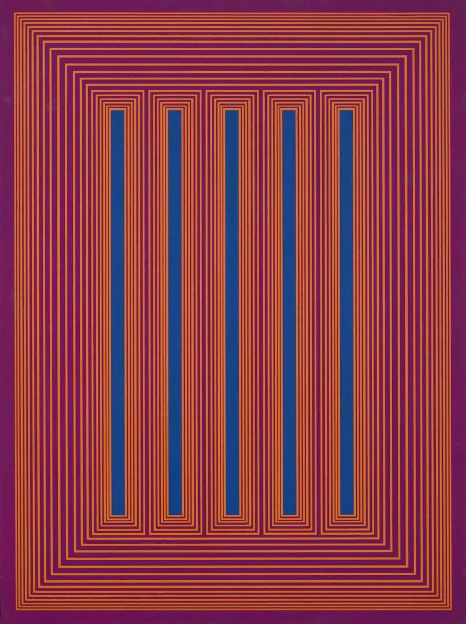 Richard Anuszkiewicz (American, 1930-2020) - Untitled, from the Temple Series