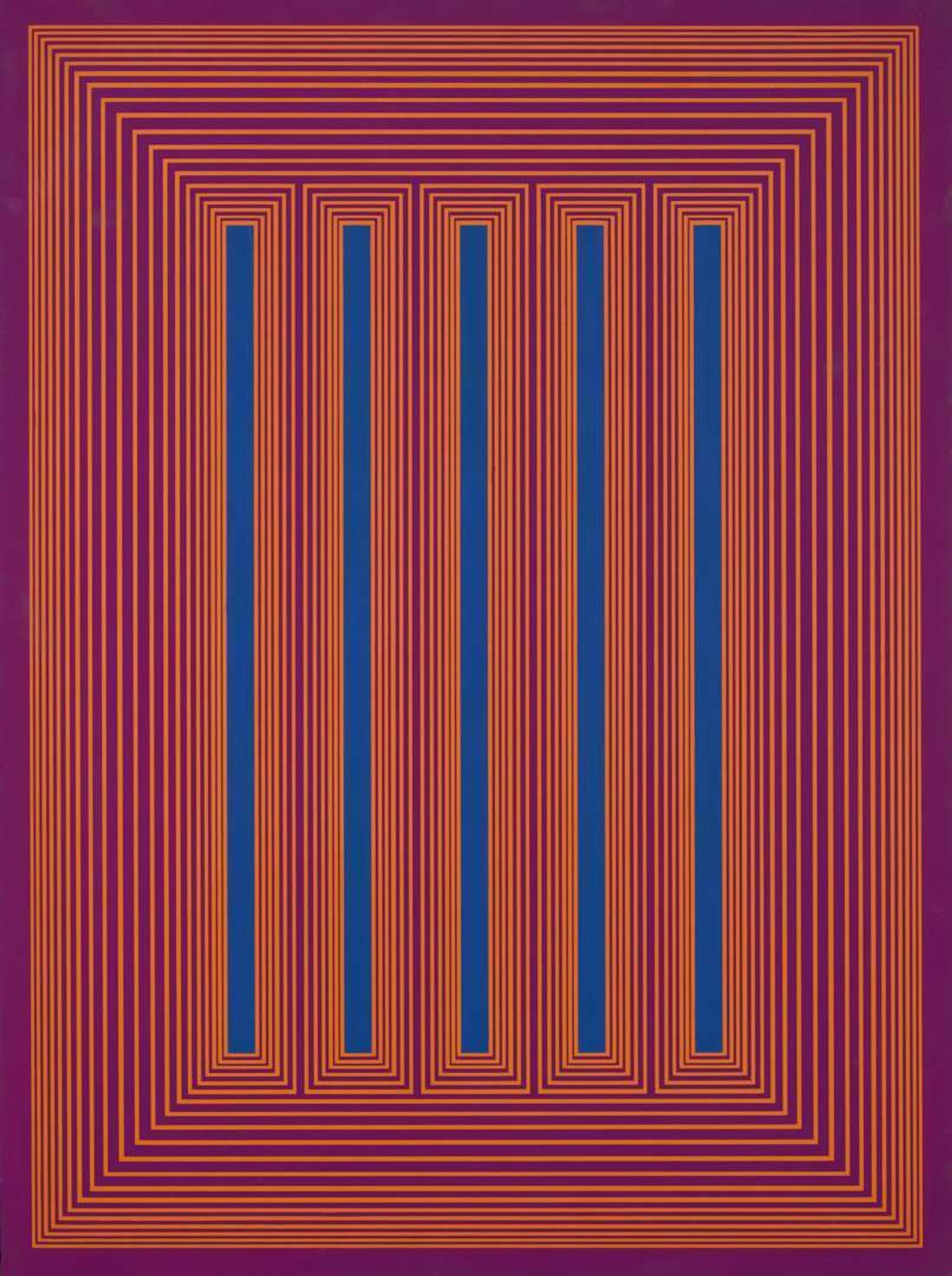 Richard Anuszkiewicz (American, 1930-2020) - Untitled, from the Temple Series