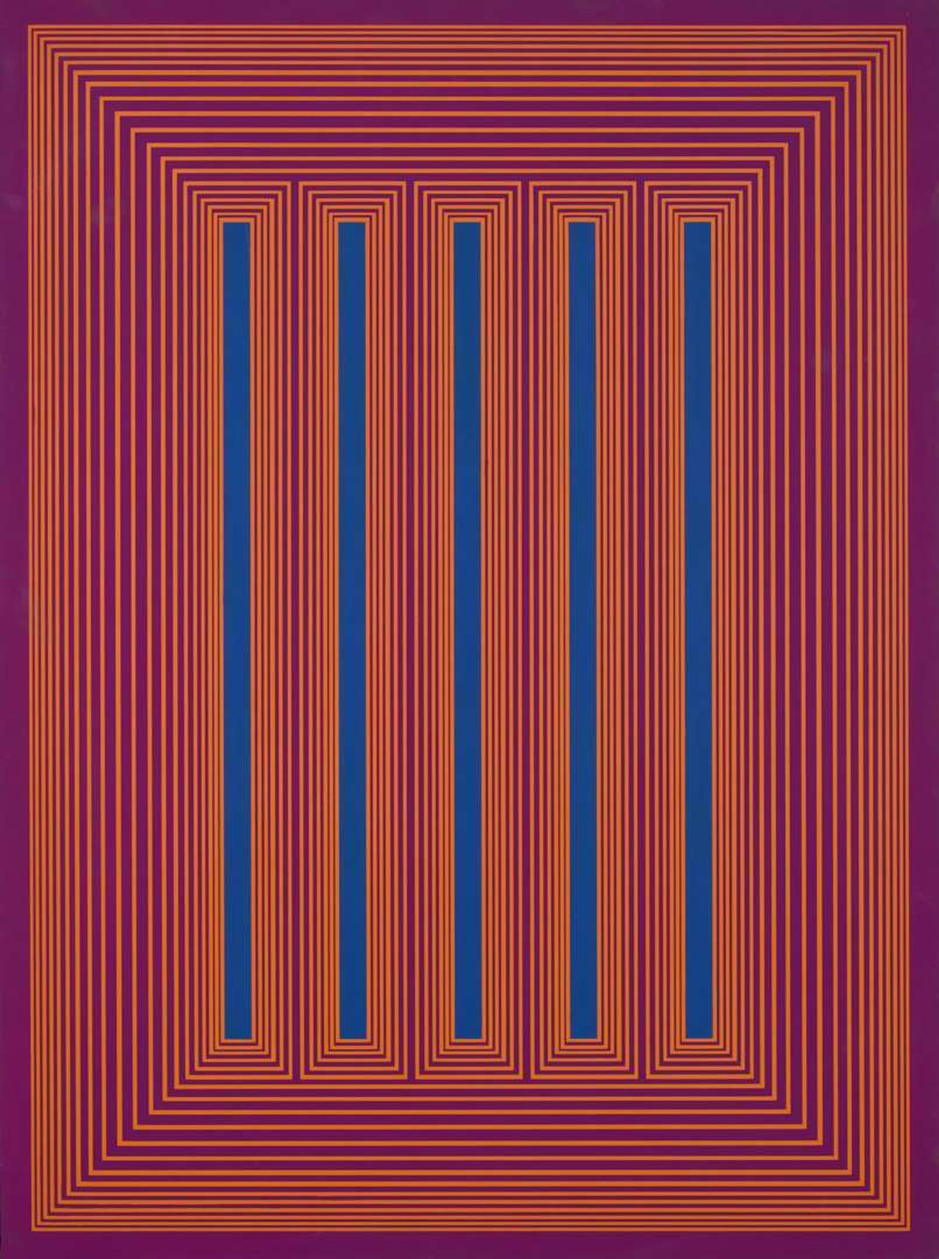 Richard Anuszkiewicz (American, 1930-2020) - Untitled, from the Temple Series