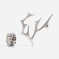 Donald Wright (American, 1930-2012) Silver Pin and Ring, USA, circa 1960s