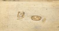 A Russian Silver Table Top Cigarette Box, Maker's Mark Obscured, Assay of Ivan Lebedkin, Moscow, Late 19th/Early 20th Century, the case