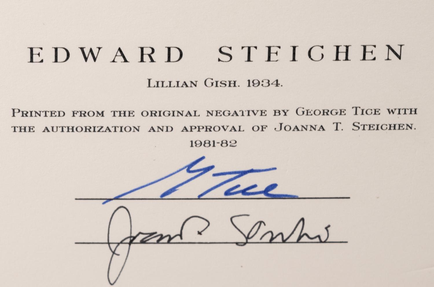 A group of fourteen photographs (from Twenty-Five Photographs printed by George Tice with labels signed by George Tice and Joanna Steichen)