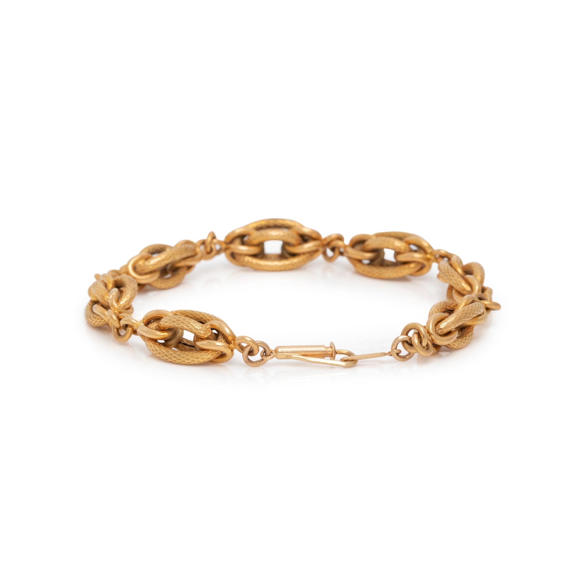 YELLOW GOLD BRACELET