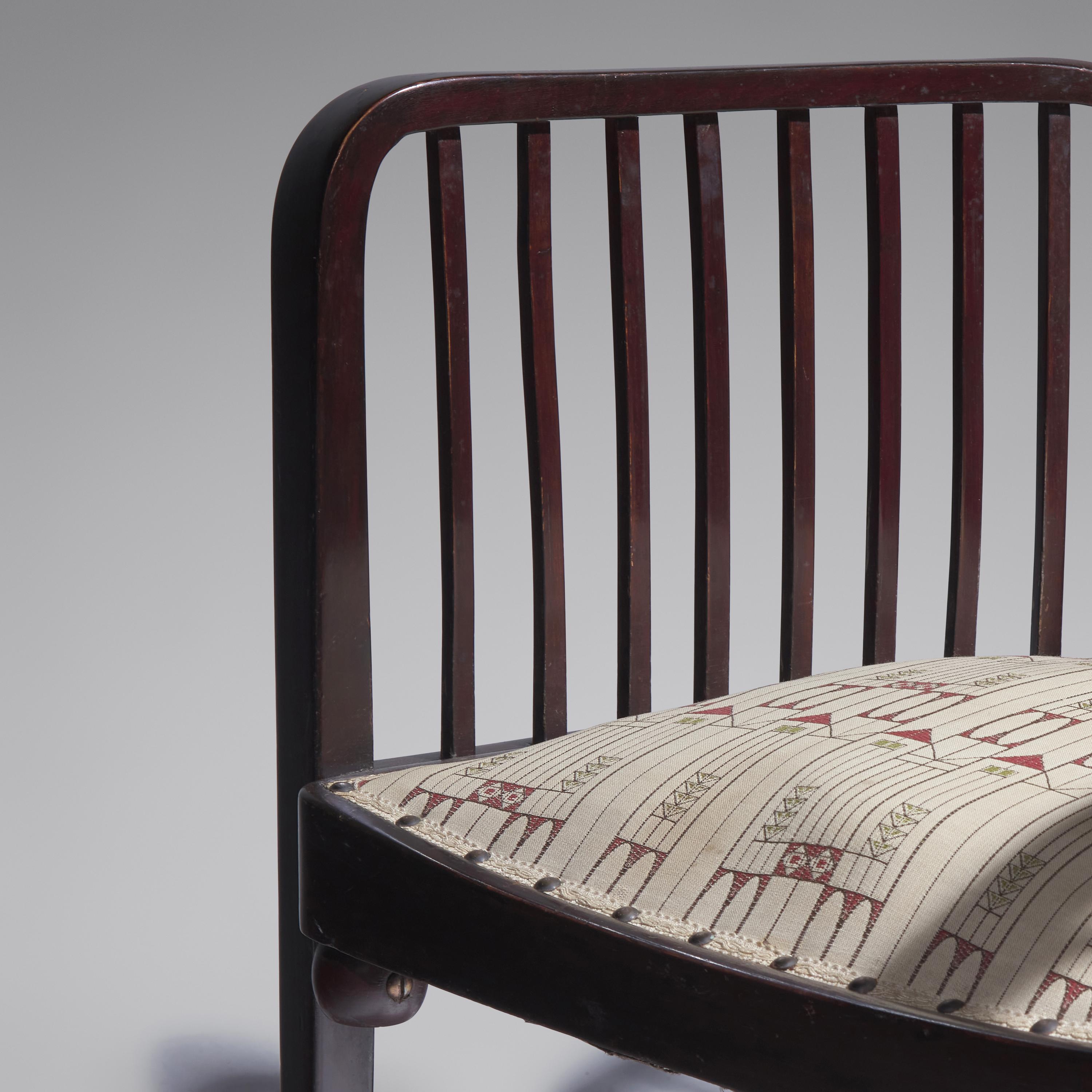 Josef Hoffmann (Austrian, 1870–1956) — Pair of Viennese Secessionist Armchairs, c. 1910