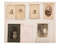 [CIVIL WAR]. Archive of photographs and ephemera related to Civil War photographer F.M. Carter, including: