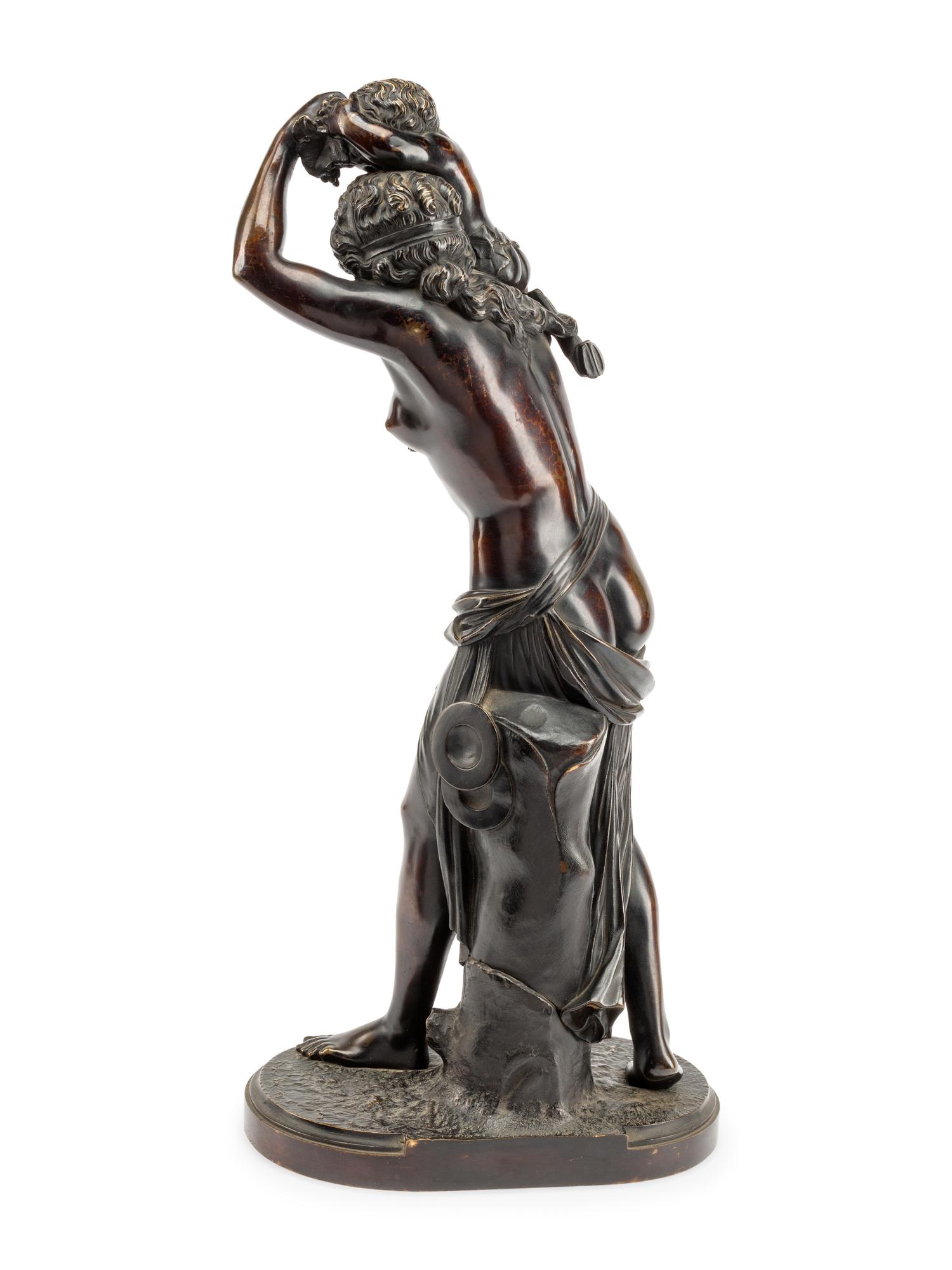 A Continental Bronze Figural Group
