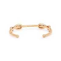 TIFFANY & CO., ROSE GOLD 'INFINITY DOUBLE DIAMOND' CUFF BRACELET