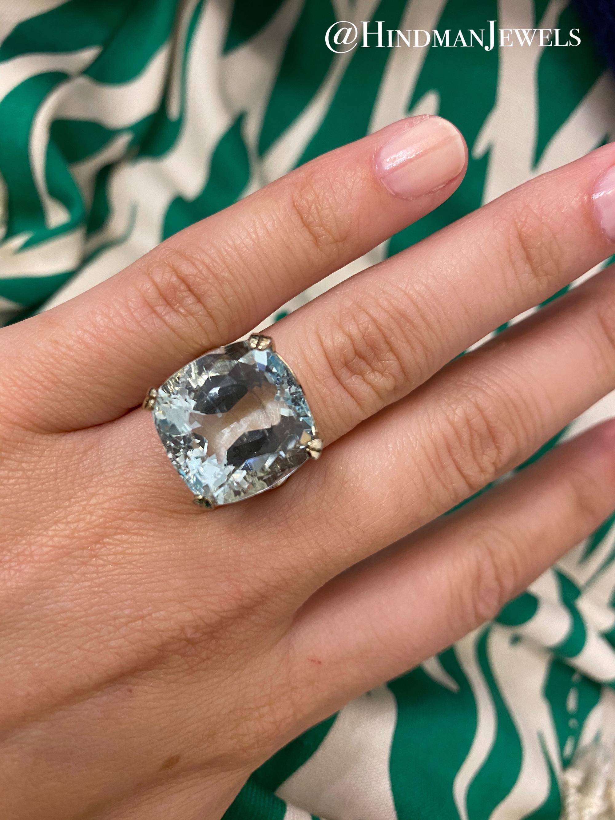 AQUAMARINE RING