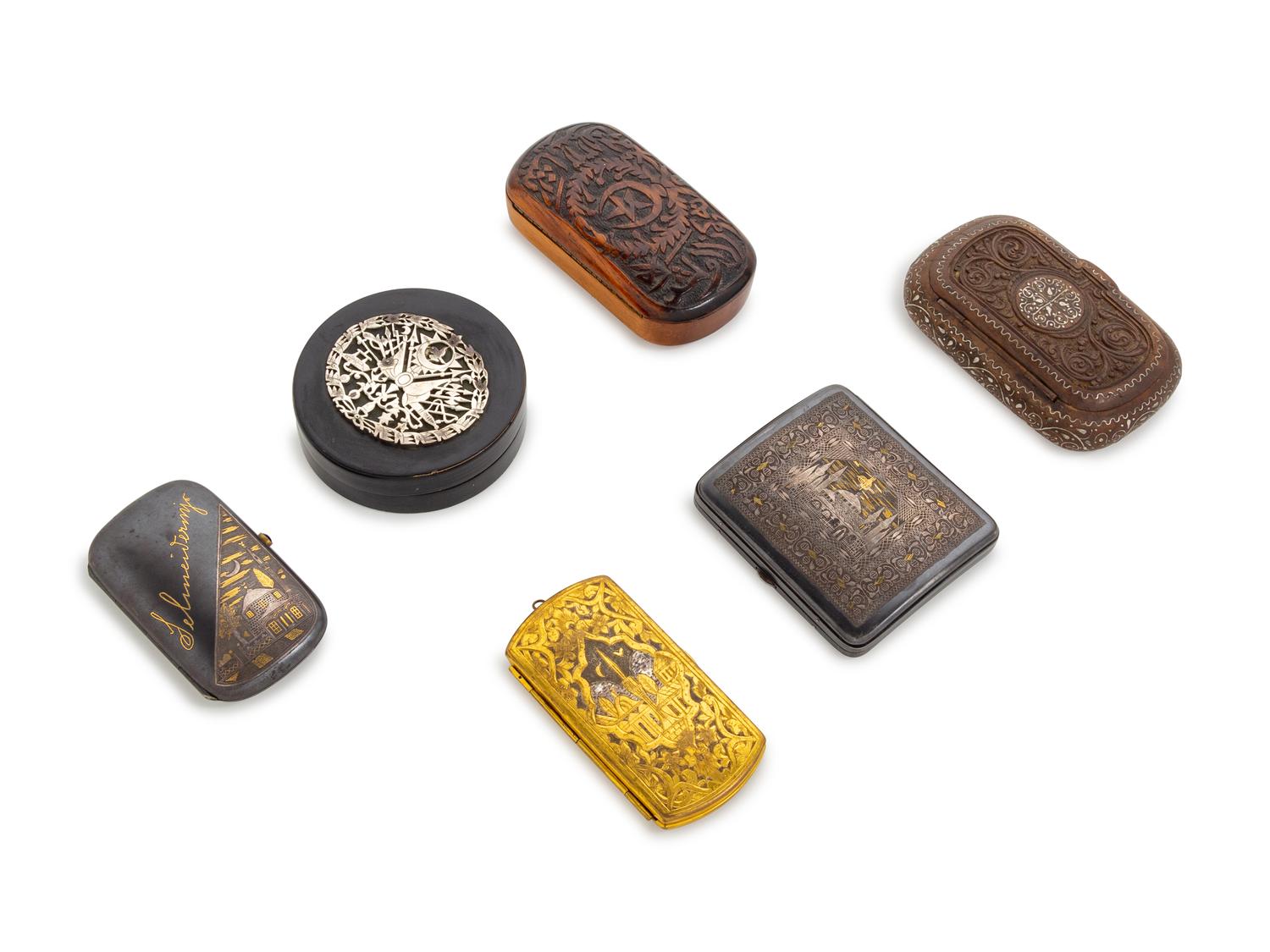 Six Turkish and Ottoman Boxes