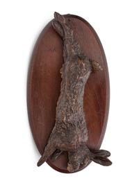 A Black Forest Style Wall Plaque Depicting Quarry