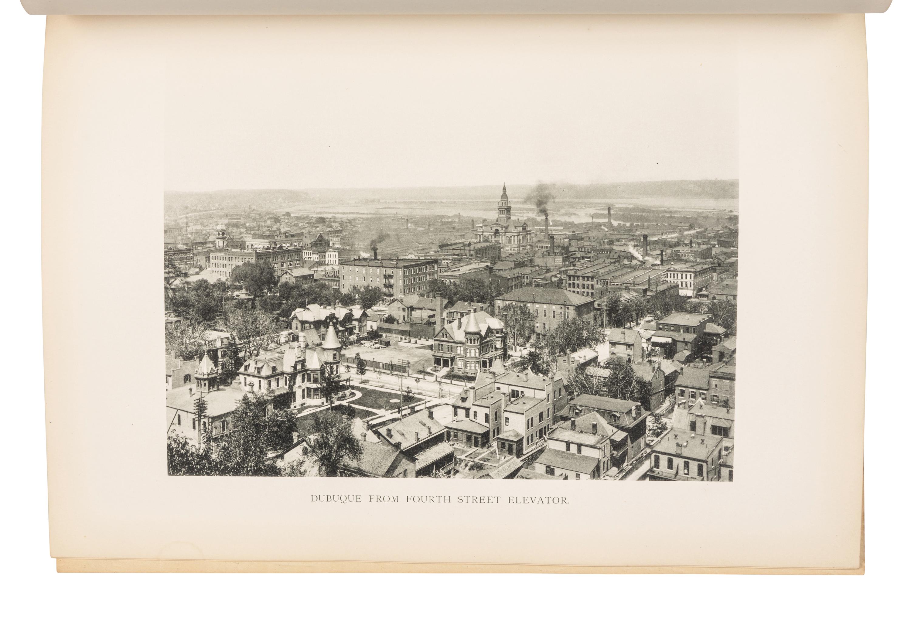 [PHOTOGRAPHY -- MISSISSIPPI RIVER]. Art Work of the Valley of the Mississippi from La Crosse, Wisconsin to Keokuk, Iowa . Oshkosh: Art Photogravure Co., 1899.