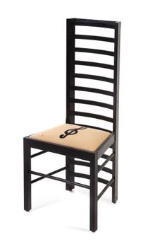 Charles Rennie Mackintosh (Scottish, 1868-1928), Cassina, c. 1980, a Willow Tea Room chair