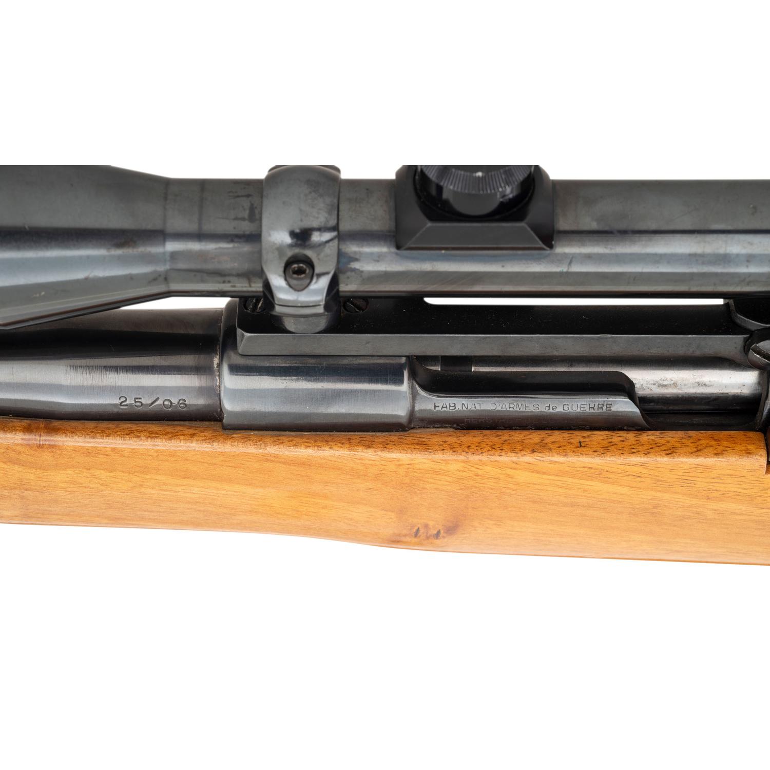 ** Sporterized FN Model 24 with Scope