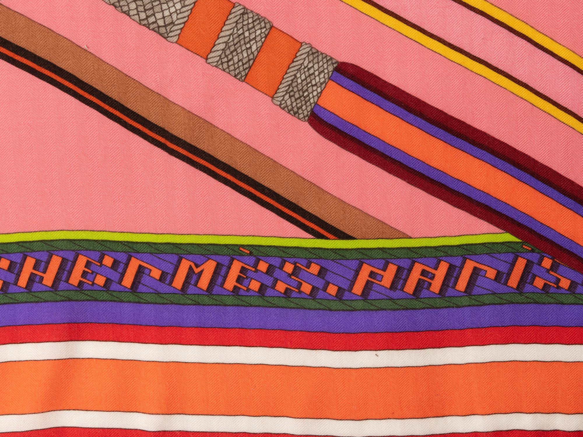 Hermès 140cm Cashmere/Silk Scarf