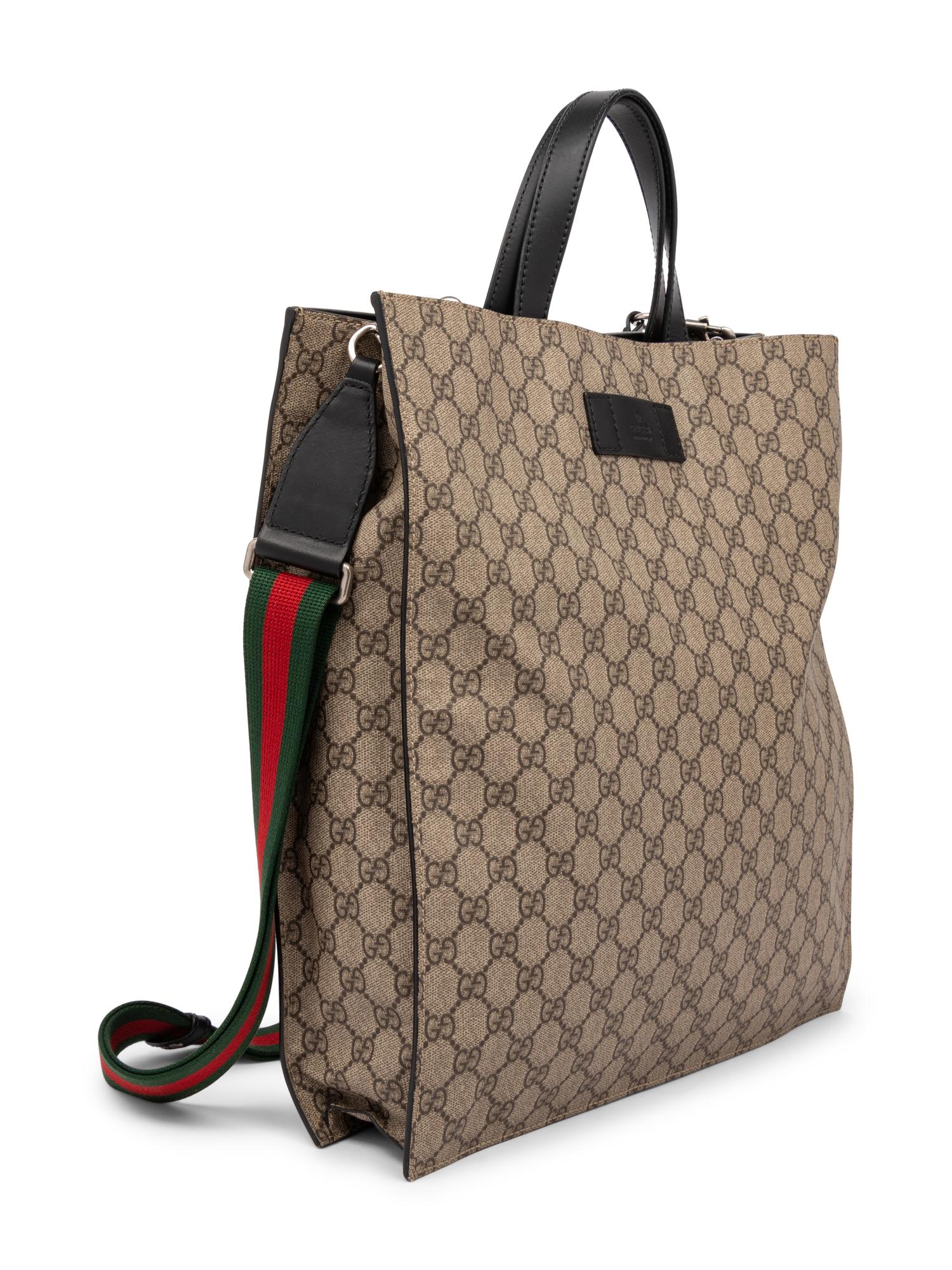 Gucci GG Supreme Convertible Tote