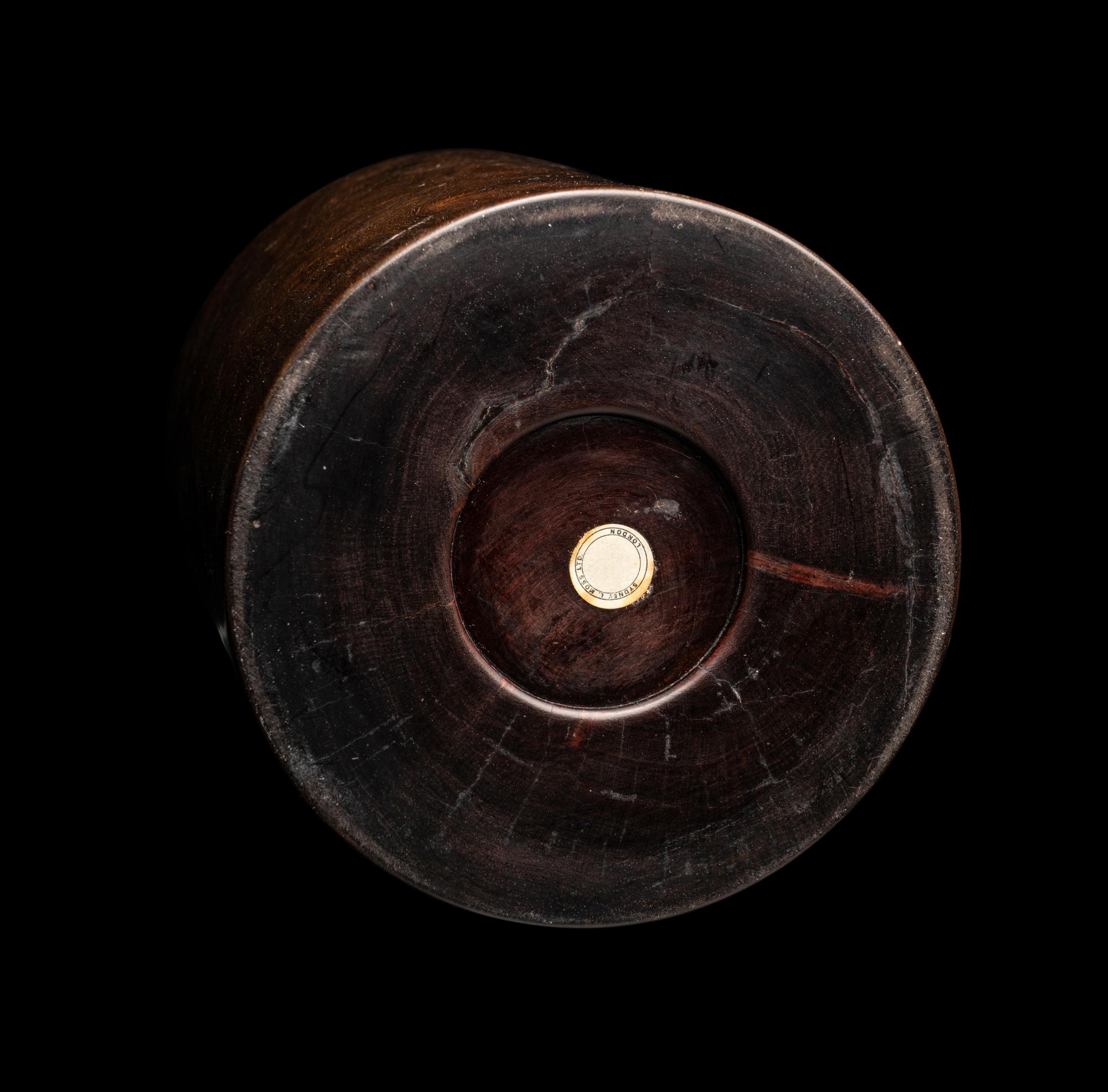 A Chinese Zitan Brushpot, Bitong