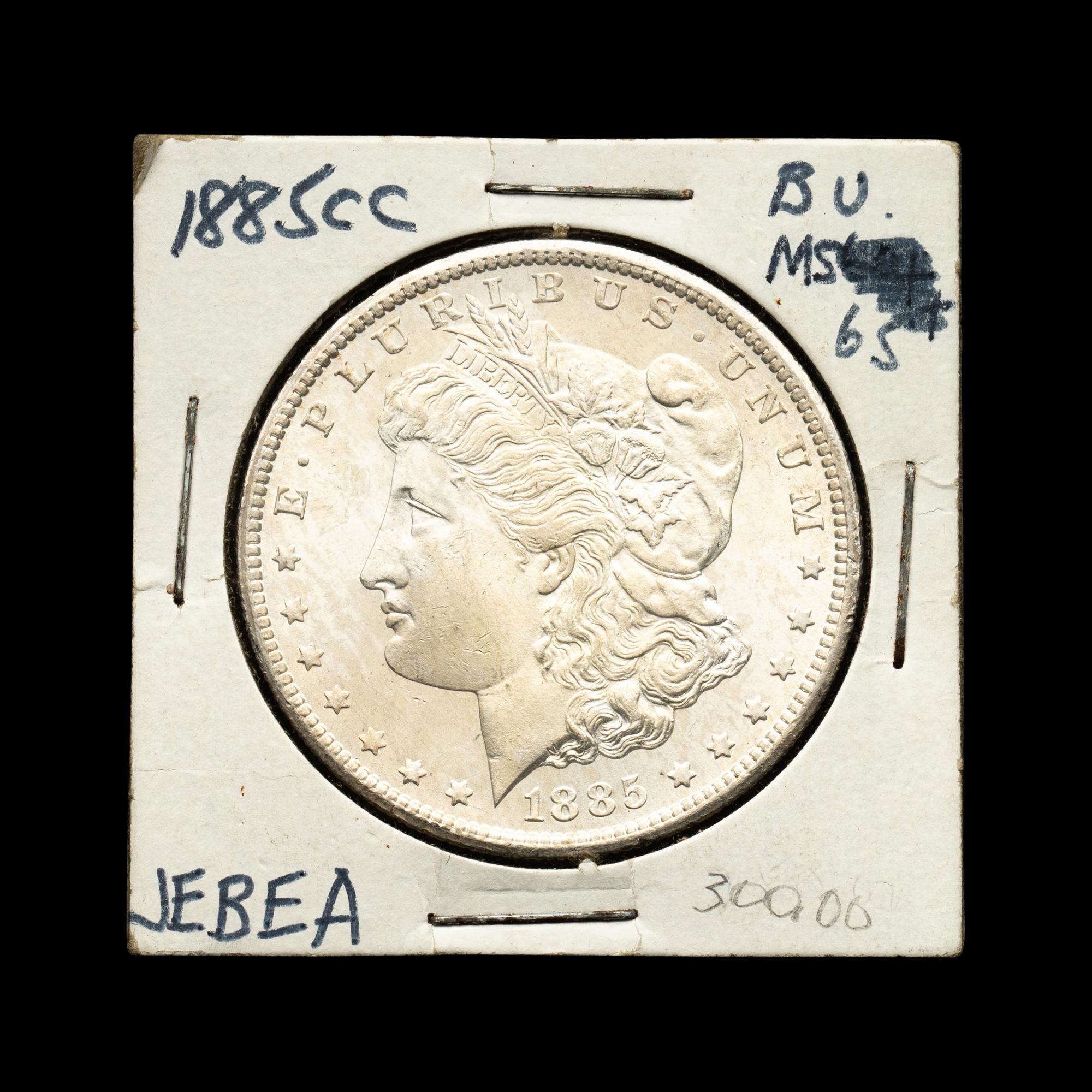 An 1885-CC Morgan $1 Coin