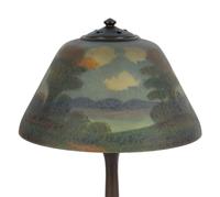 Reverse Painted Lamp