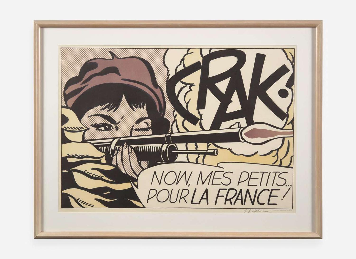 Roy Lichtenstein (American, 1923-1997) - CRAK!