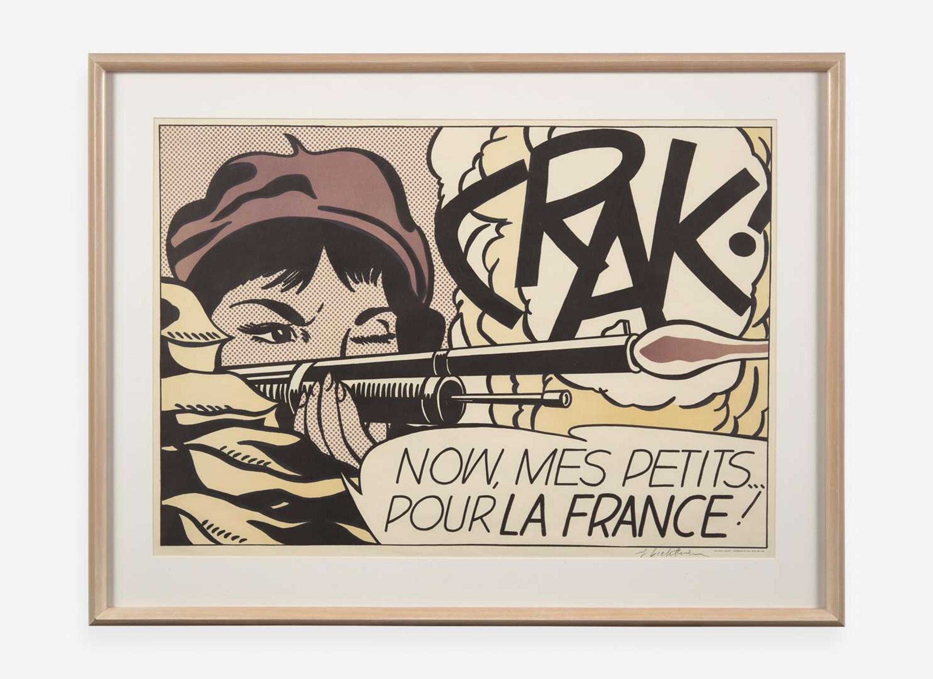 Roy Lichtenstein (American, 1923-1997) - CRAK!