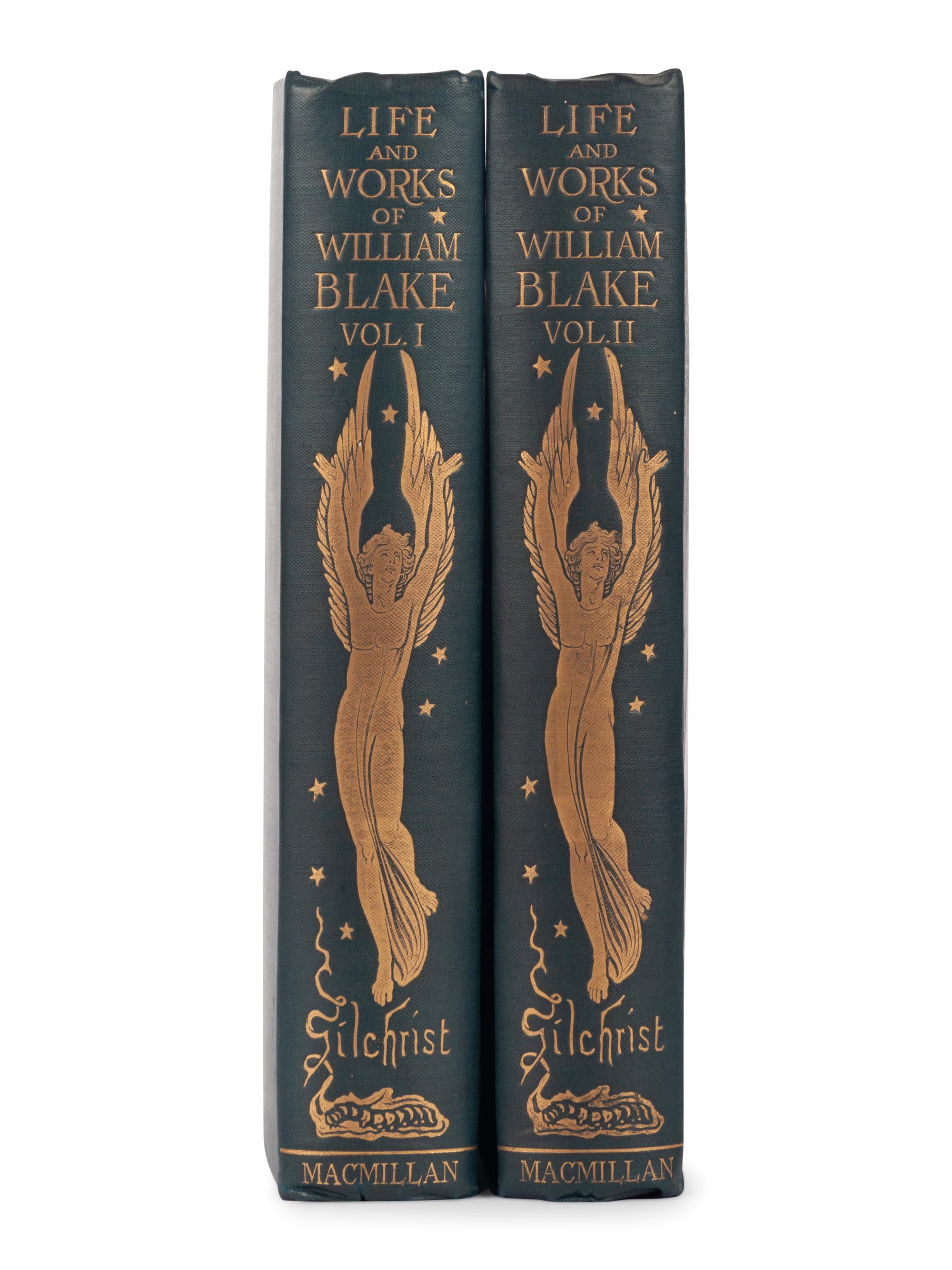 [BLAKE, William]. GILCHRIST, Alexander (1828-1861). The Life of William Blake . London: Macmillan and Co., 1880.