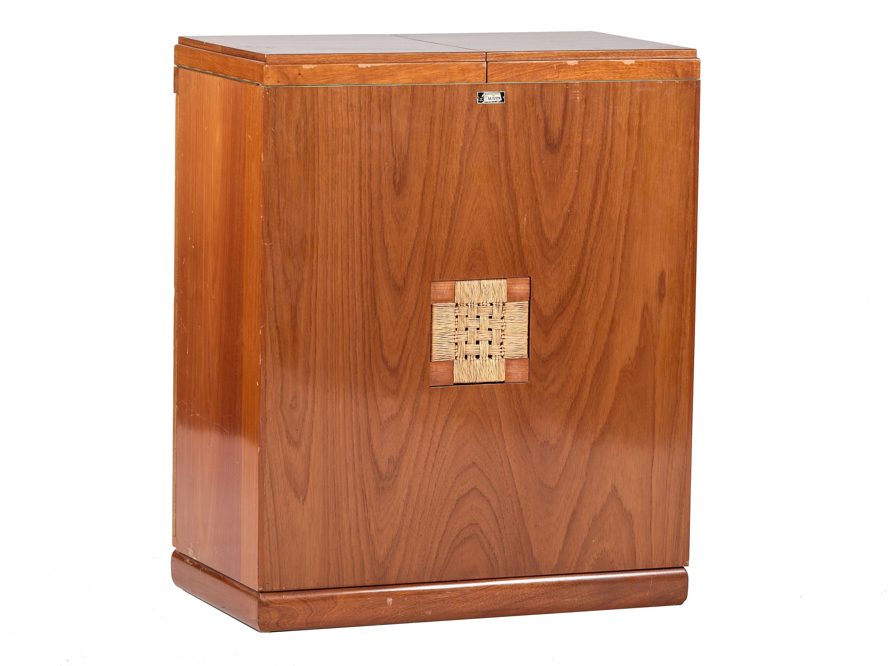 A Midcentury Modern Bar Cabinet