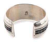 Laguna and Navajo Silver Cuff Bracelets