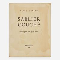 [Art] [Miro, Joan] Paalen, Alice Sablier Couché