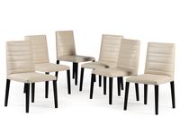 Six Poltrona Frau Dining Chairs