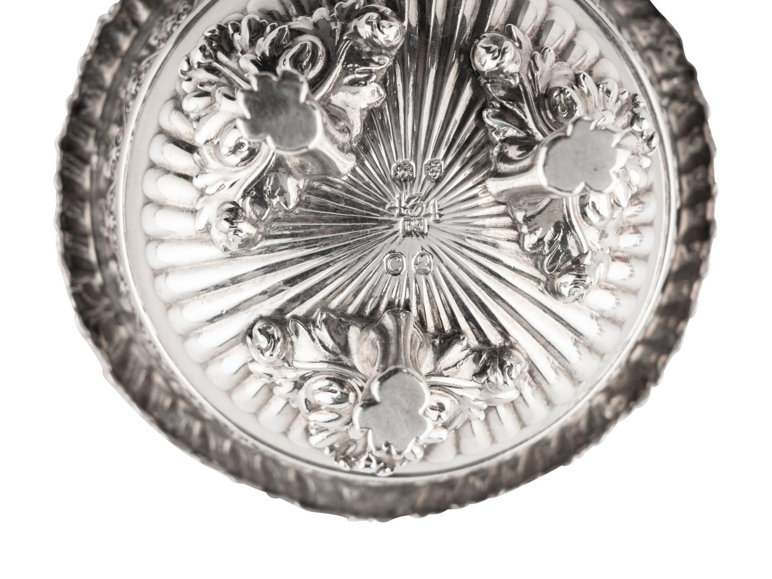 A Set of Six Paul Storr Silver Salts