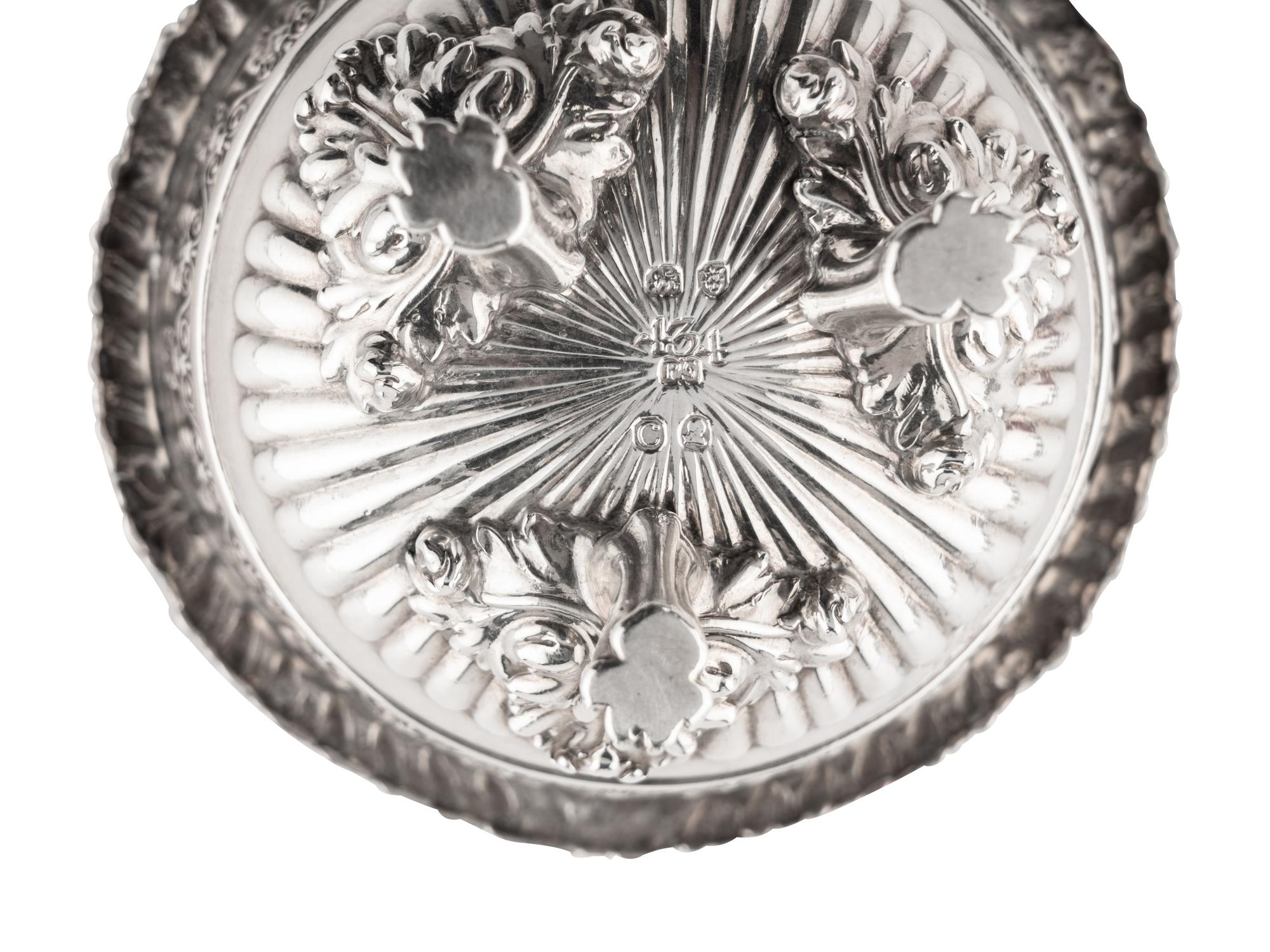 A Set of Six Paul Storr Silver Salts