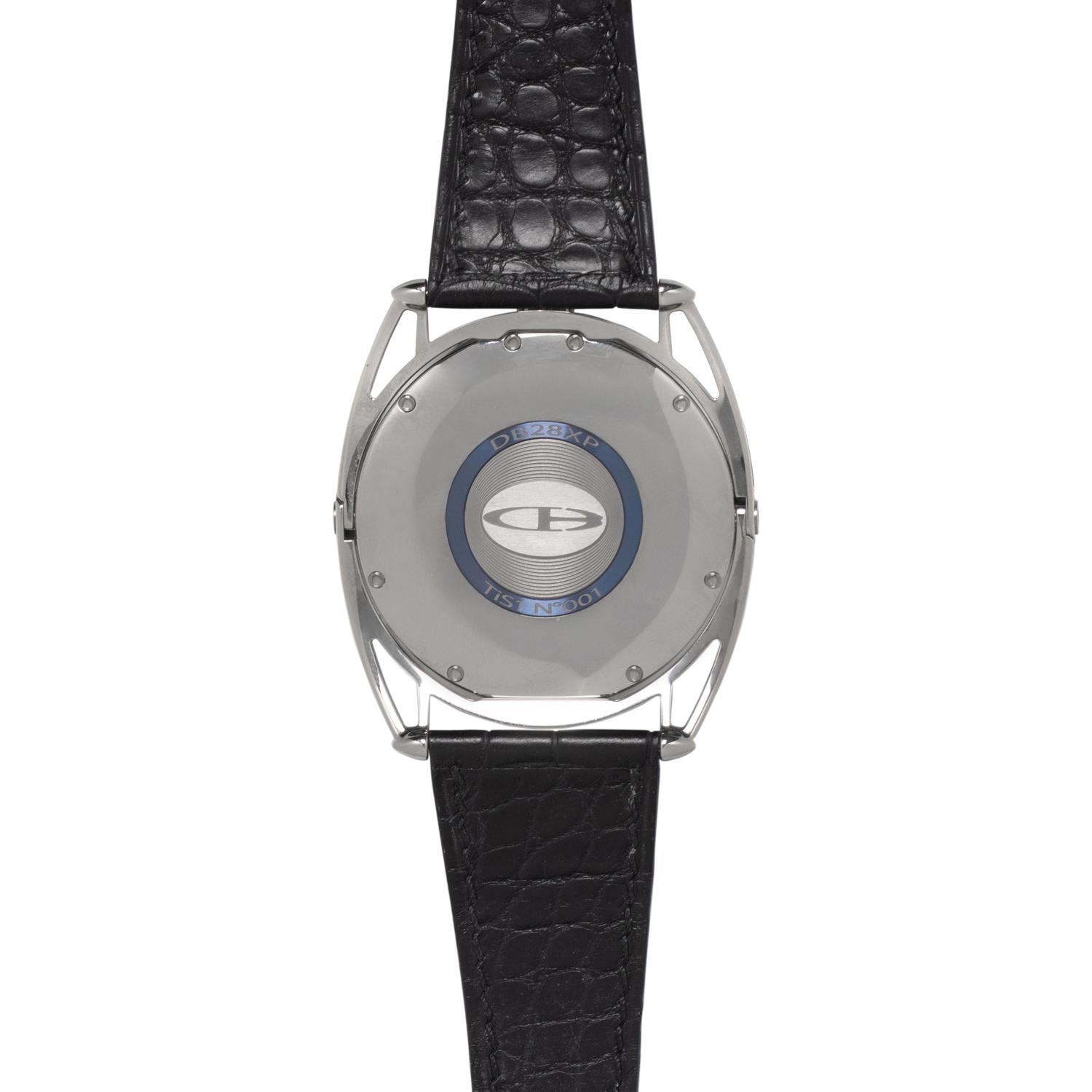 A RARE AND CUTTING-EDGE DE BETHUNE, REF. DB28XP TITANIUM WATCH