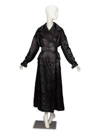 Dolce & Gabbana, Croc-Embossed Belted Coat