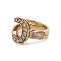 DI MODOLO, YELLOW GOLD AND DIAMOND RING