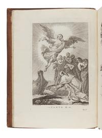 DANTE ALIGHIERI (1265-1321). [ Opere ] . La Divina Commedia... con varie annotazioni, e copiosi rami adornata ( Prose, e Rime Liriche Edite, ed Inedite ) Venice: Antonio Zatta, 1757-1758.