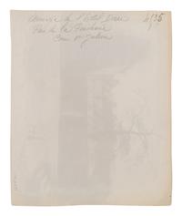 A group of five photographs depicting Paris ( Les Archives - rue des Francs Bourgeois , 1899-1900; Annexe de l'Hôtel Dieu, rue de la Bucherie, cour Saint Julien , 1902-1903; H ô tel de Chanac [cour], 127 rue de Grenelle , 1907; Saint-M é dard, 1926; Avenue de l'Observatoire , 1899-1900)