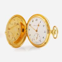 An 18K Yellow Gold International Watch Co. Pocket Watch IWC Swiss